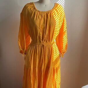 Free People Maxi Dress with cutout detail